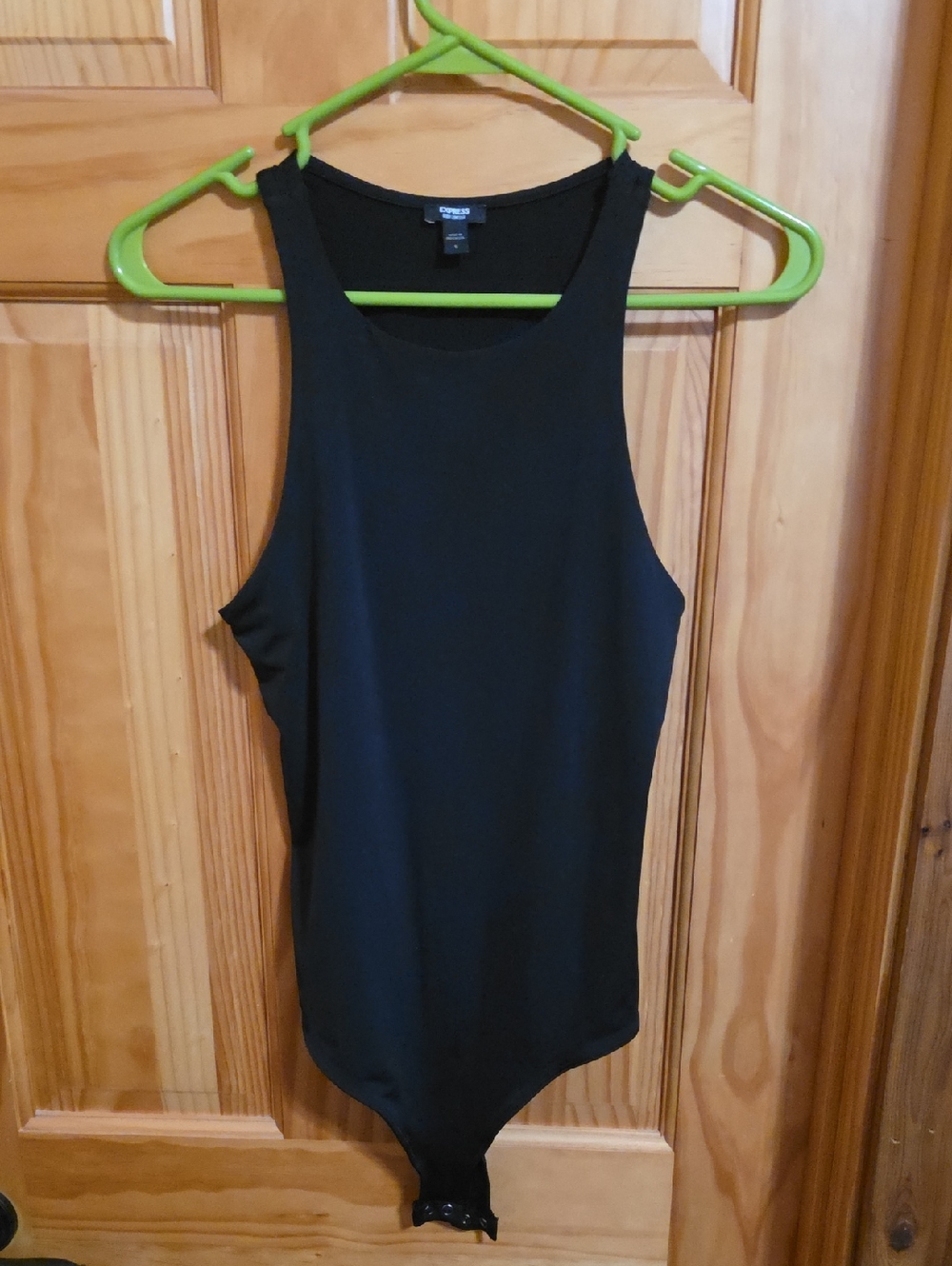 Express Body Contour Bodysuit Black Size Small NWOT